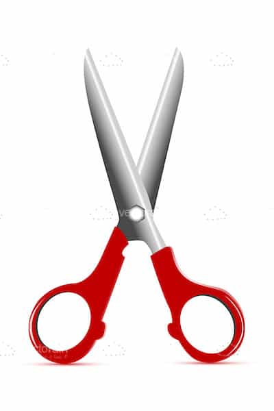 Cartoon Scissors